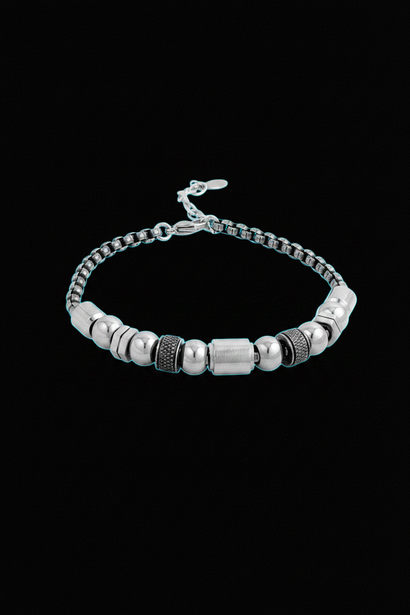 Bracelet VELKA oméga wrap — lévitation horizontal