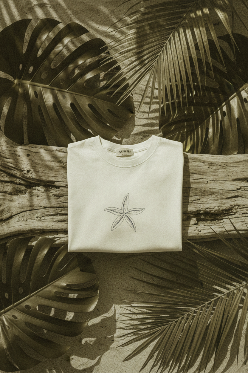 T-shirt Gimme motifs plage — still life bois flotté