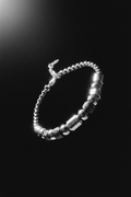Bracelet VELKA oméga wrap — lévitation diagonal