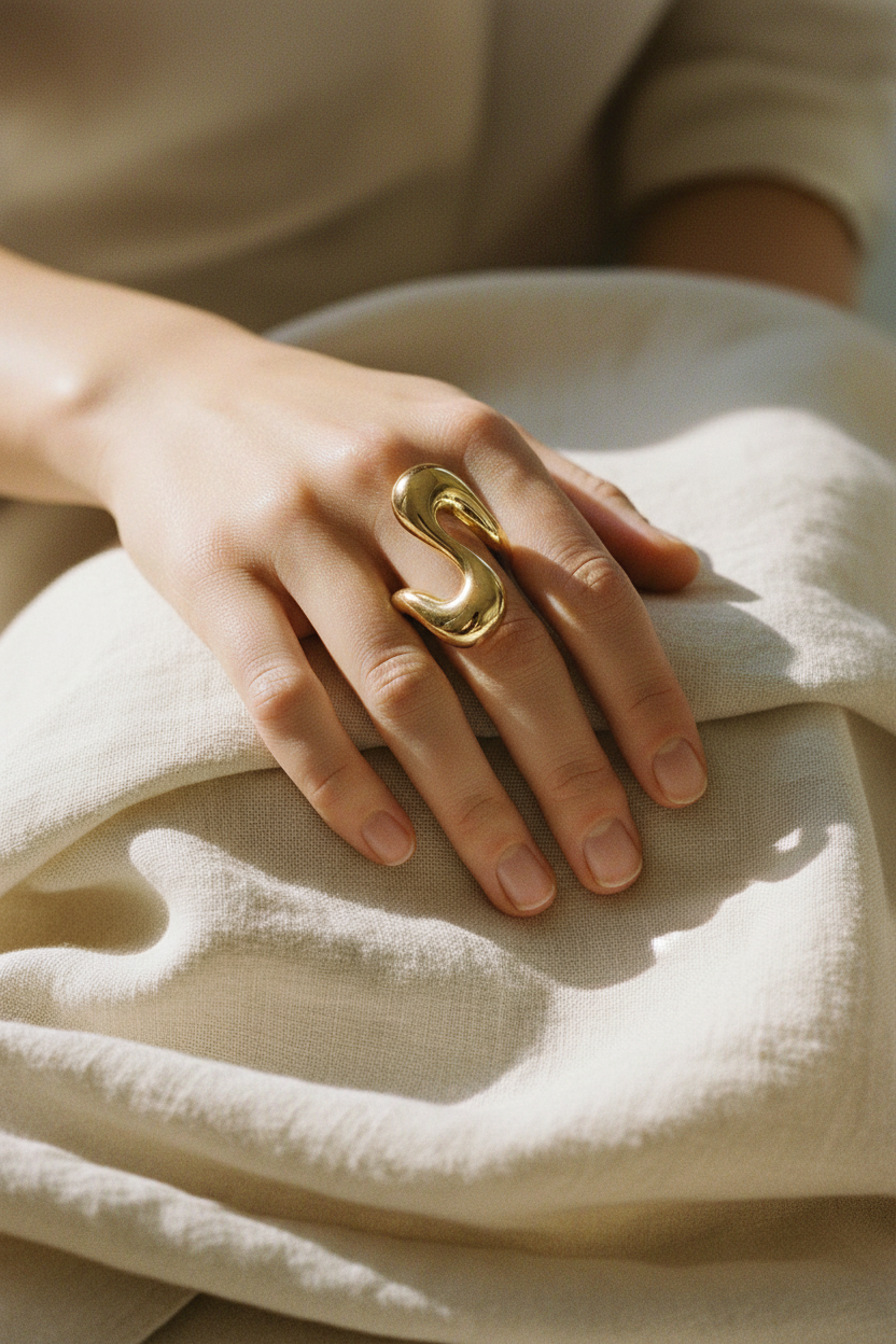 Lumé® Bague Or — Lifestyle main lin