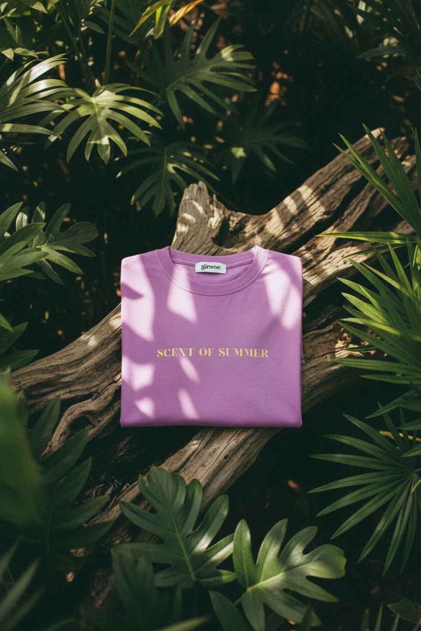 T-shirt Gimme casual imprimé — still life bois flotté