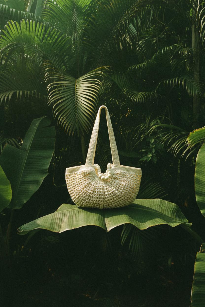 Sac Gimme coton uni — couverture hero feuille bananier