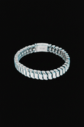 Bracelet VELKA maillon — lévitation diagonal