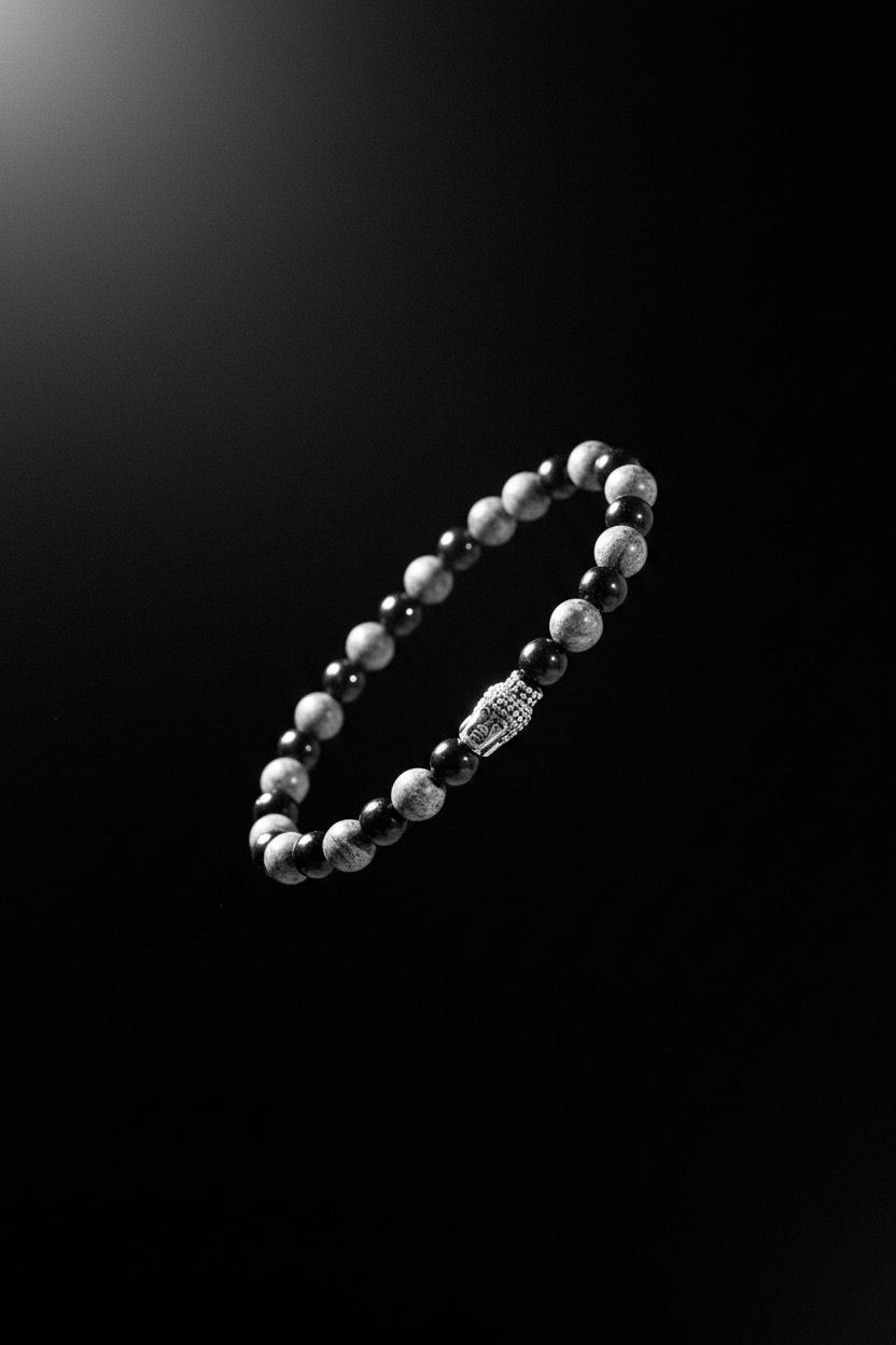 Bracelet VELKA perles — lévitation diagonal