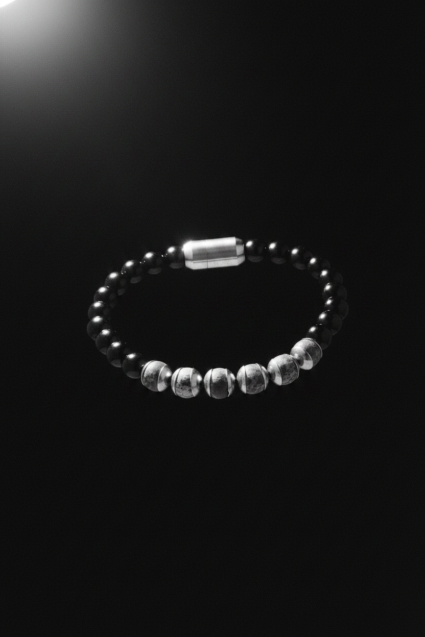 Bracelet VELKA manchette — lévitation diagonal