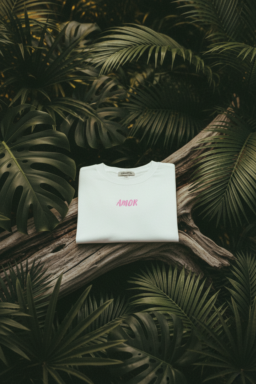 T-shirt Gimme imprimé coloré — still life bois flotté