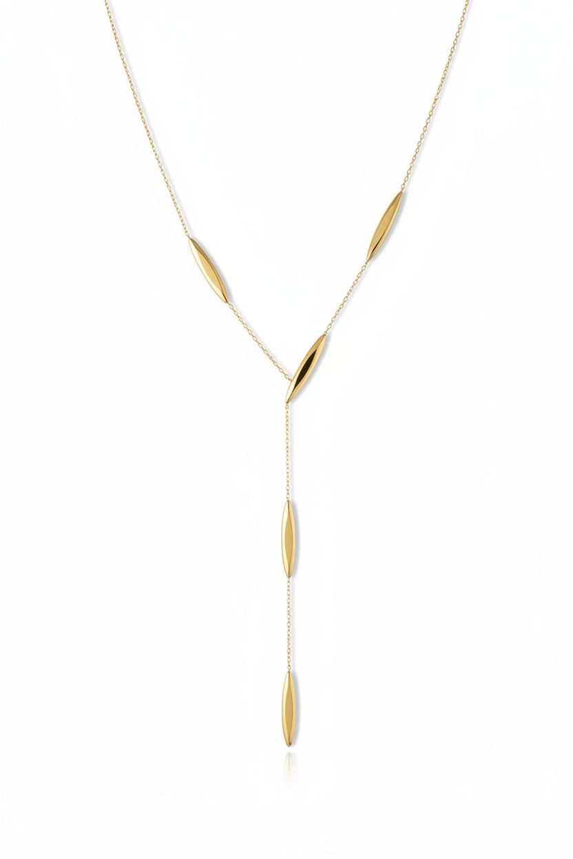 Collier chaîne simple — fond blanc studio Apple