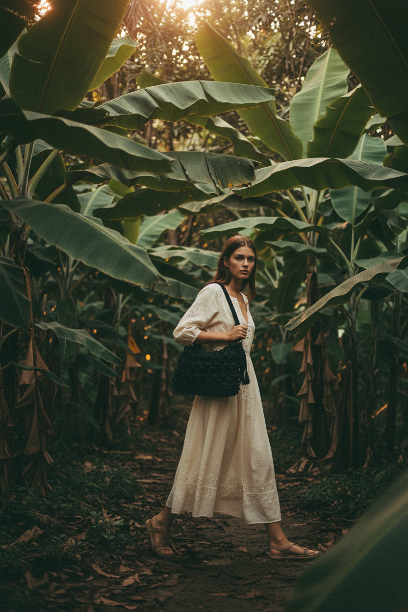 Gimme® Sac Tissage Corde Plage Noir - Lifestyle Jungle