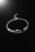 Bracelet VELKA breloques skull II — lévitation diagonal