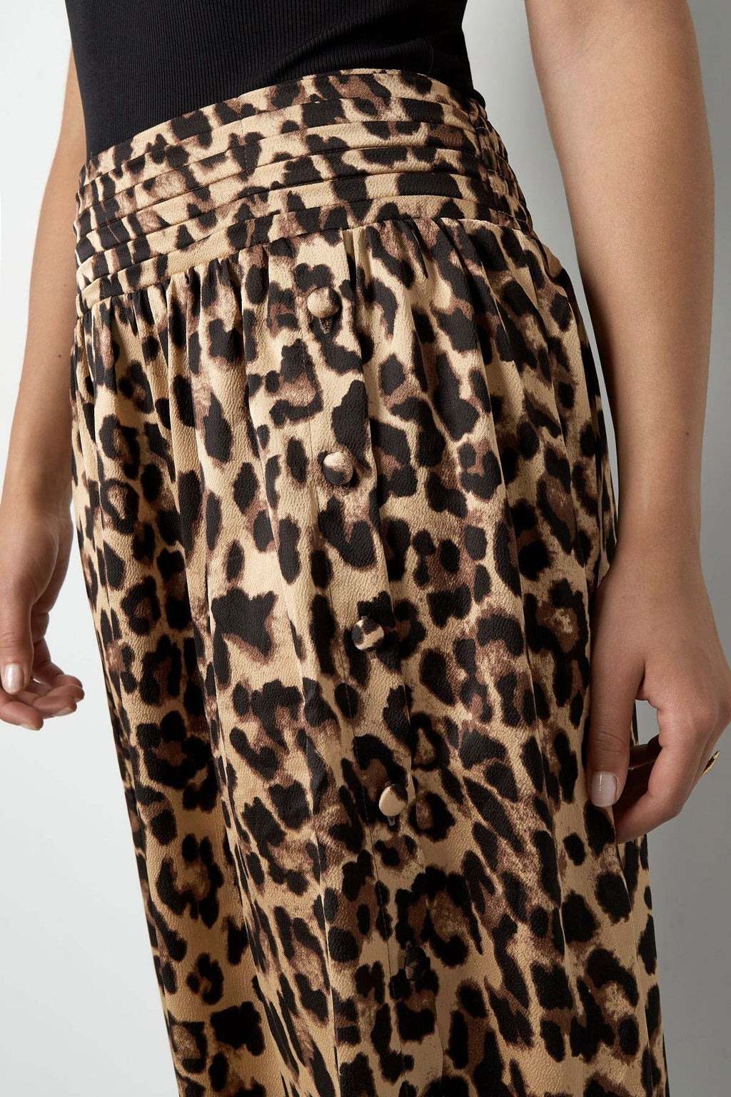Jupe longue imprimé léopard - Apollodrop