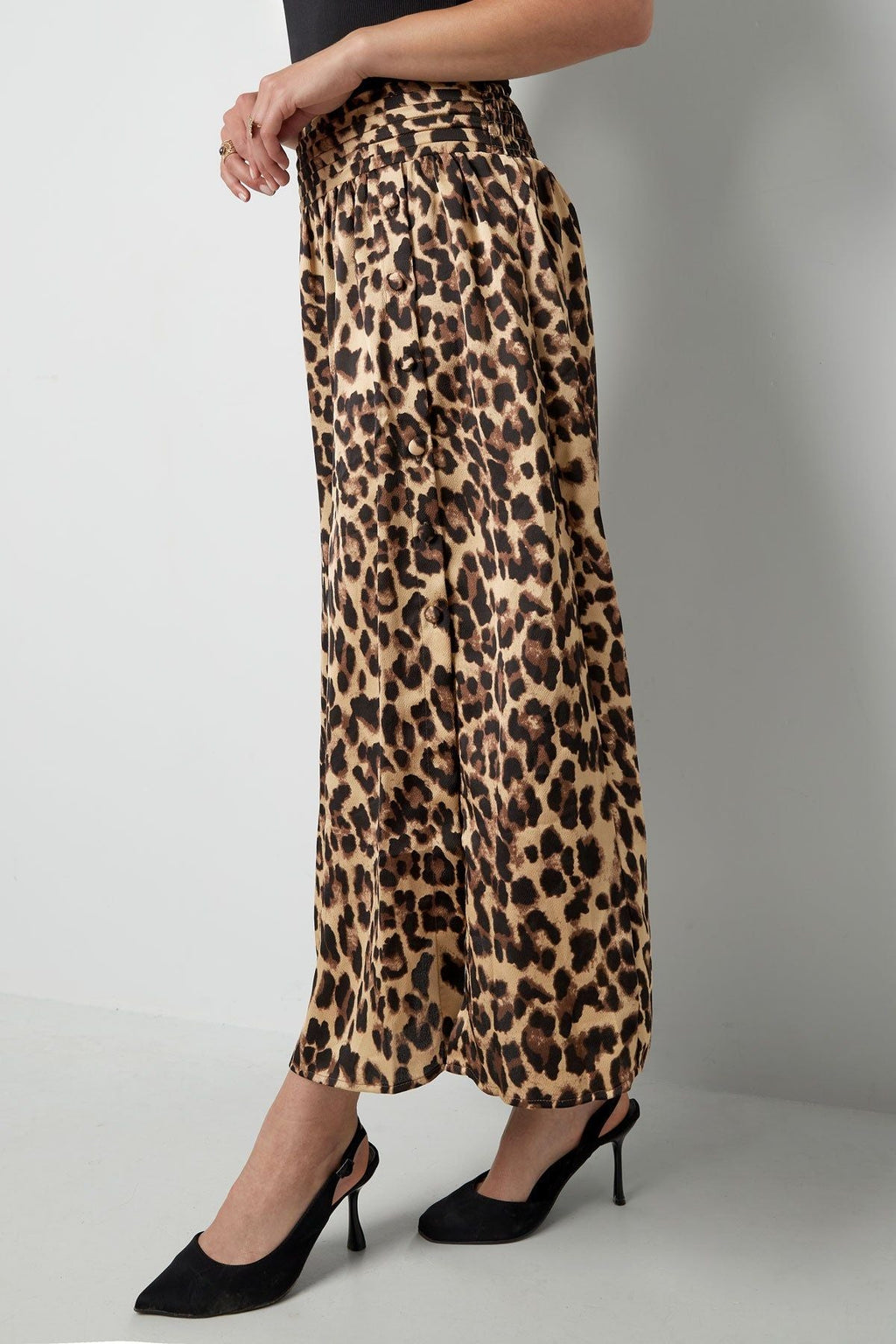 Jupe longue imprimé léopard - Apollodrop