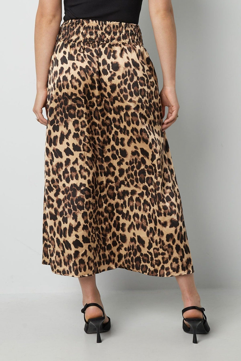 Jupe longue imprimé léopard - Apollodrop