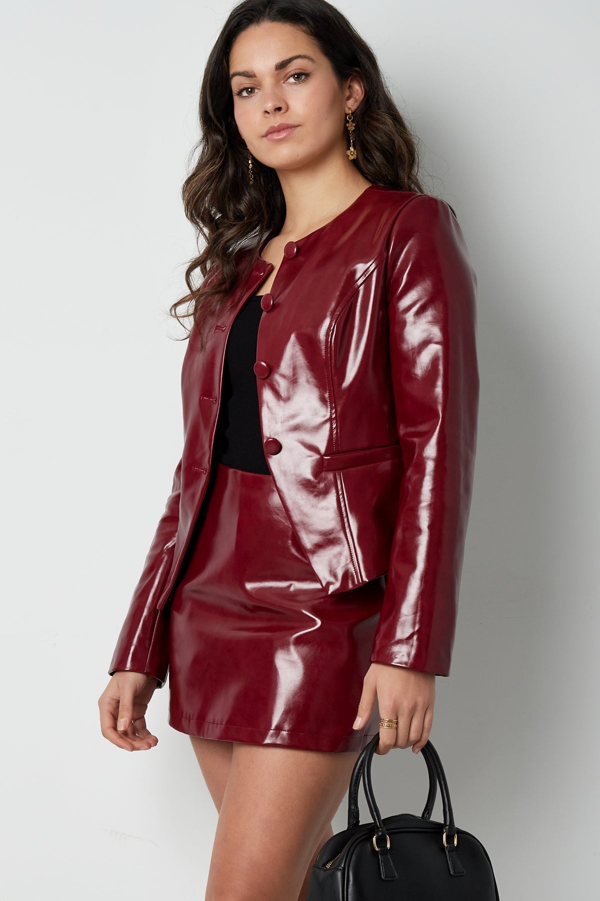 Jupe - short tendance en PU - Apollodrop