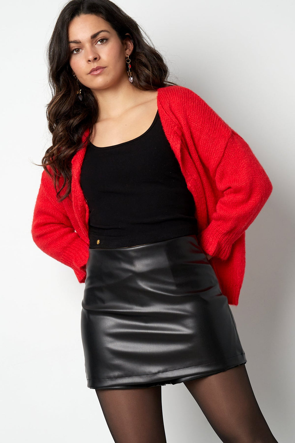 Jupe - short tendance en PU - Apollodrop