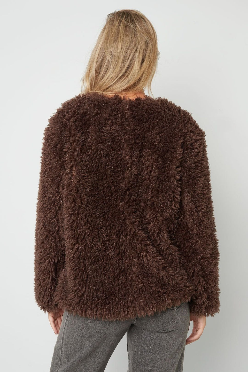 Manteau doux et duveteux - Apollodrop