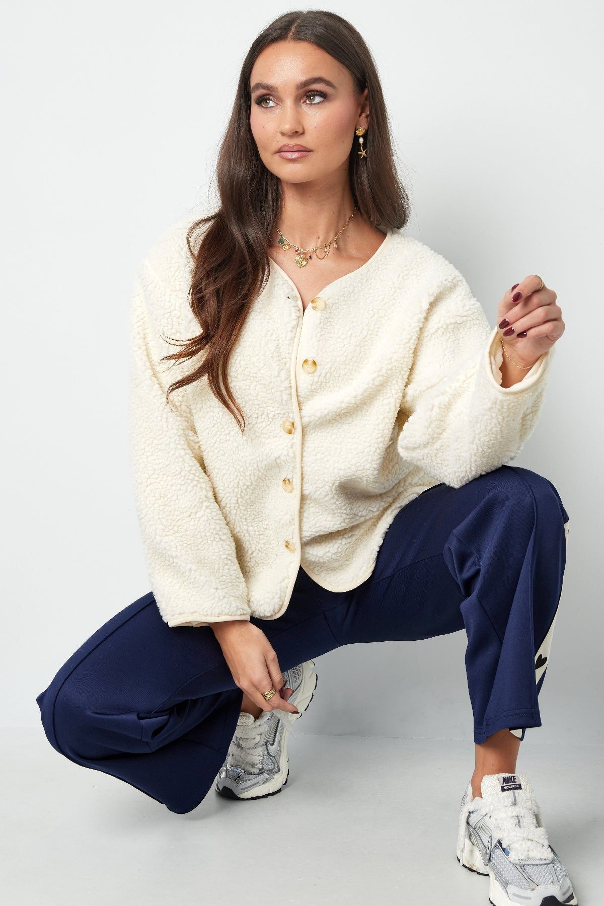 Manteau effet laine - Apollodrop