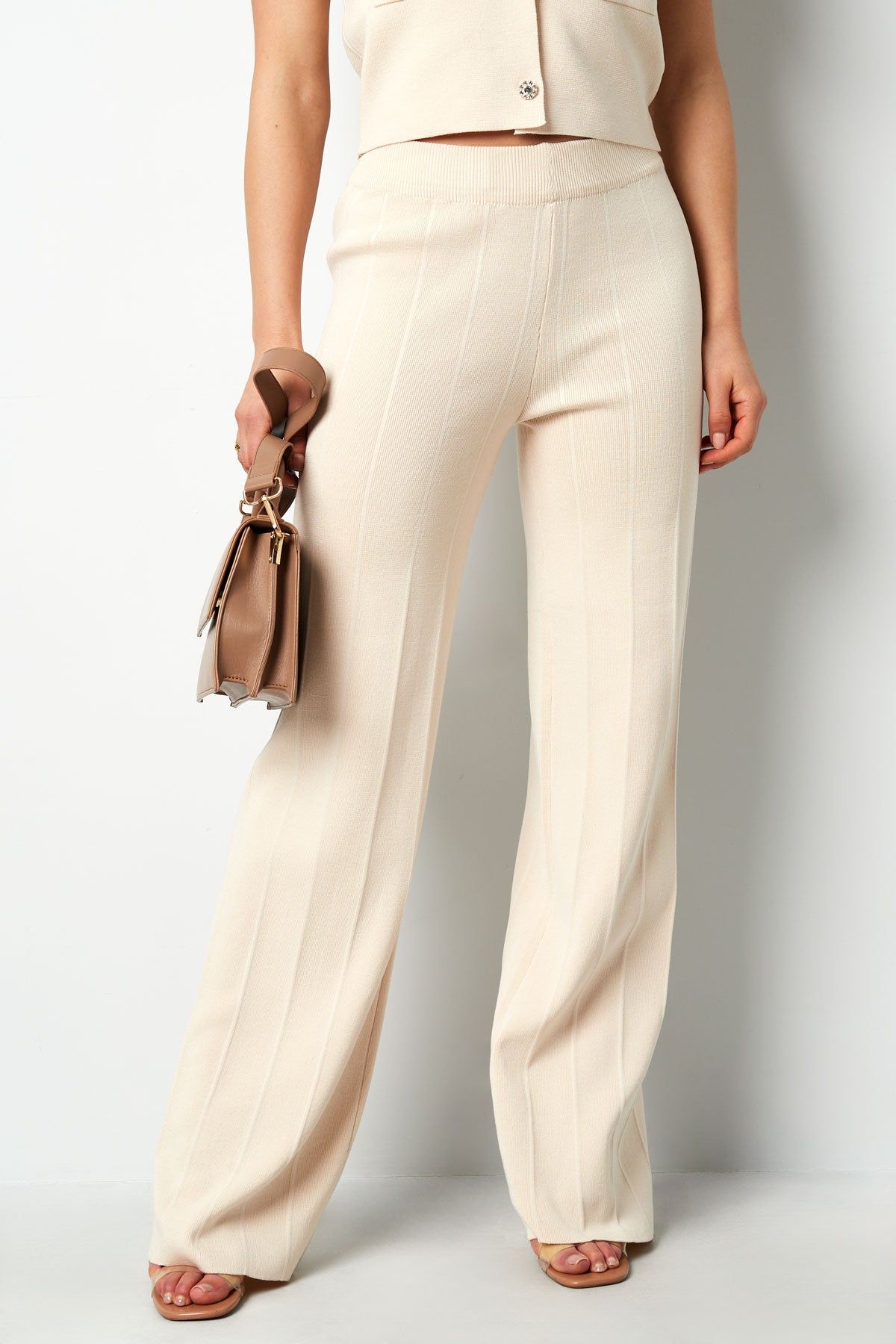 Pantalon tailleur wide leg - Apollodrop