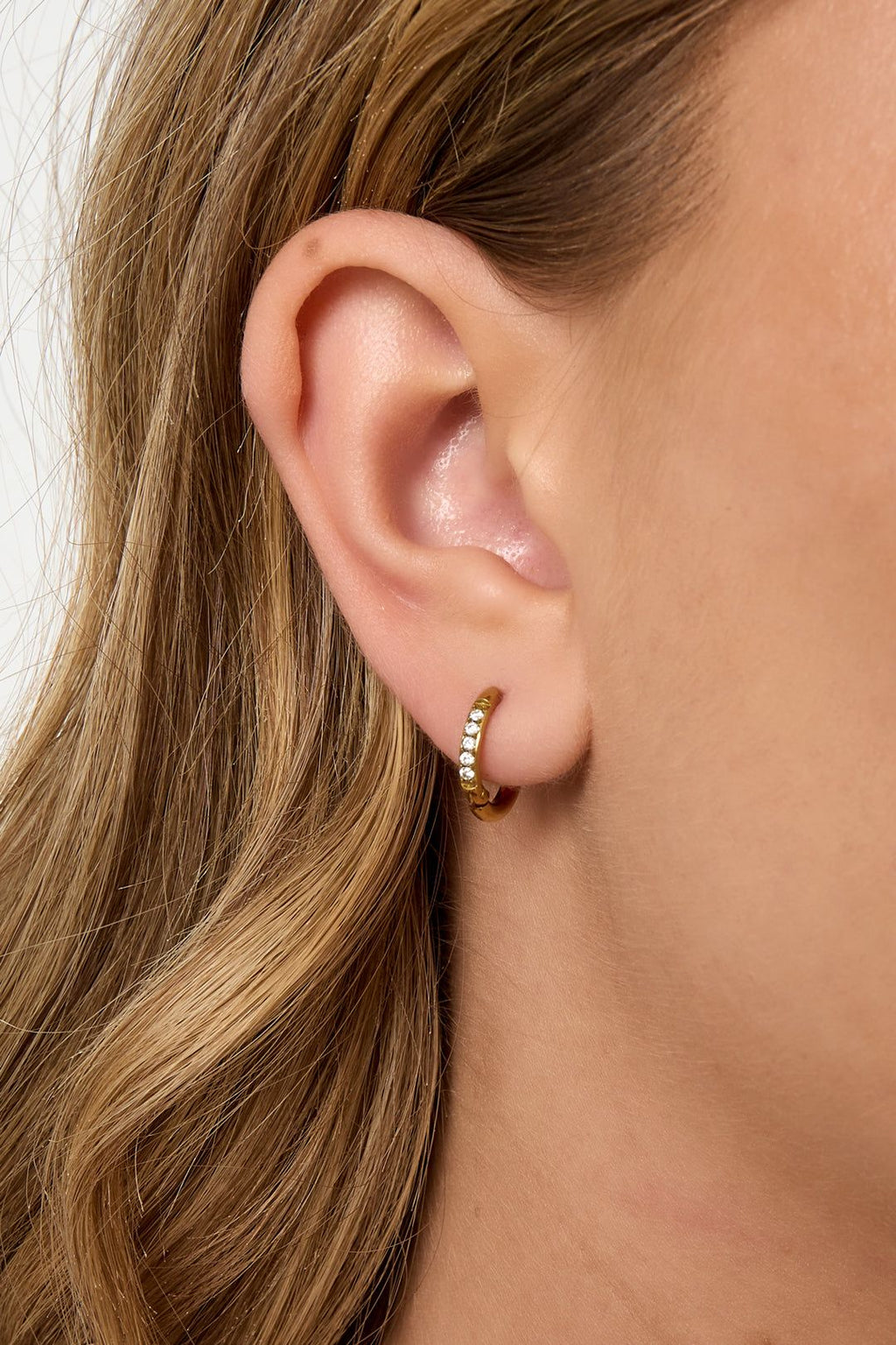 Petites boucles d'oreilles avec pierres - Apollodrop