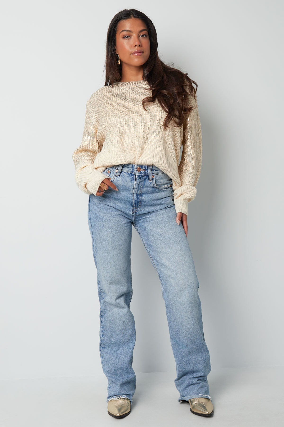 pull avec effet scintillant - Apollodrop