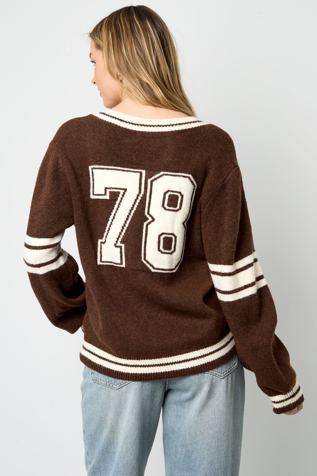 Pull col V style college - Apollodrop