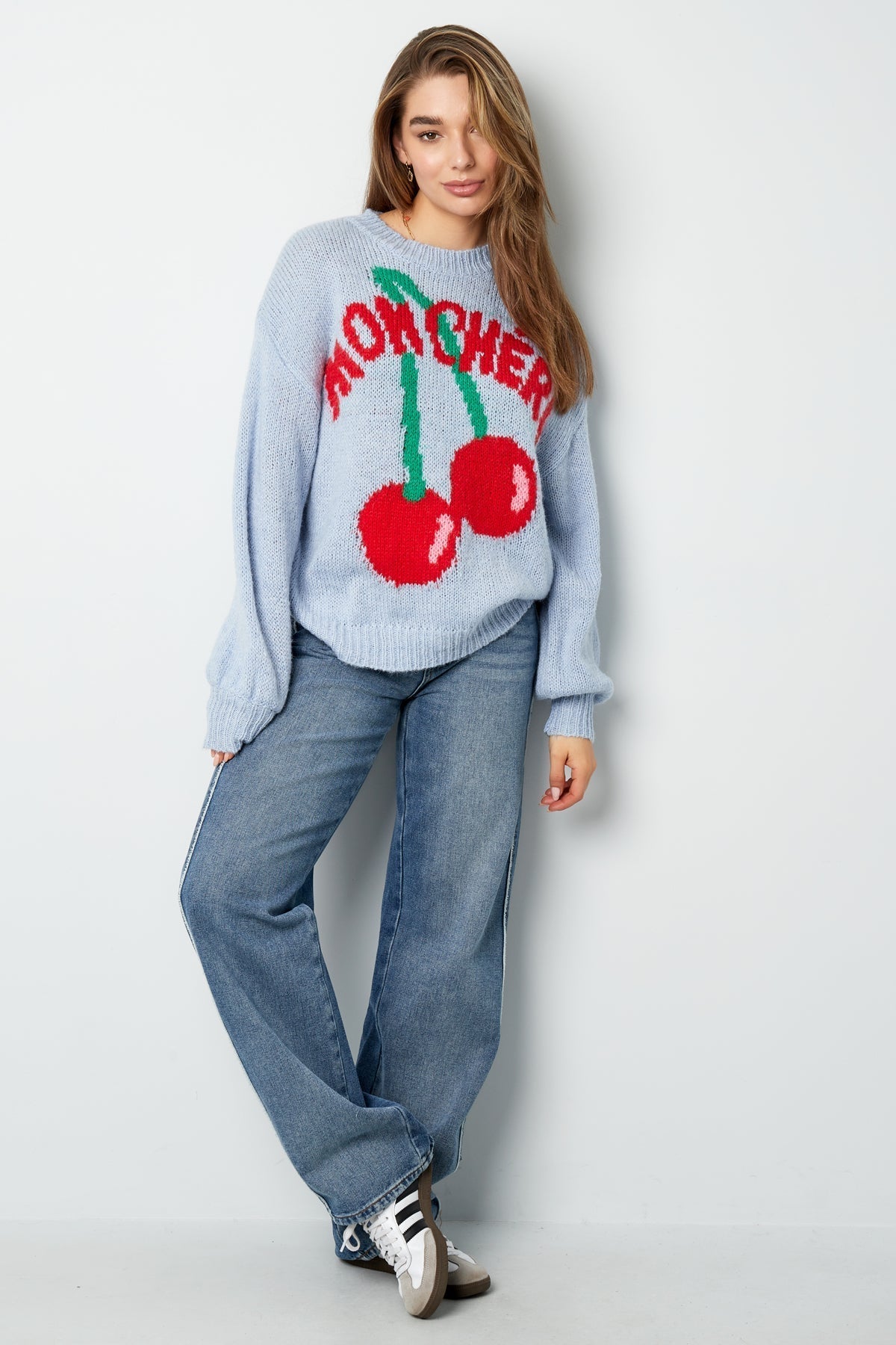 Pull oversize avec imprimé "Mon Chéri" - Apollodrop