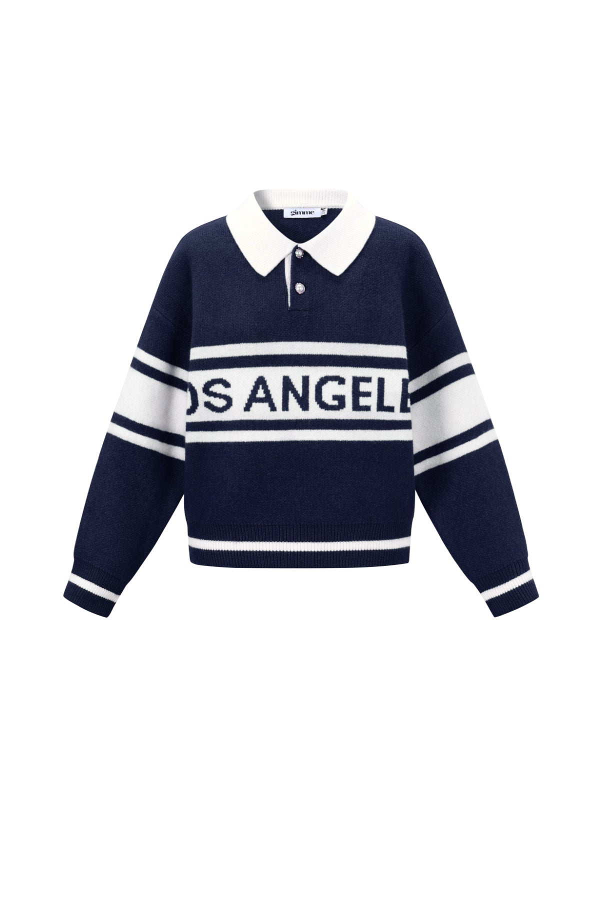 Pull style college avec imprimé "Los Angeles" - Apollodrop