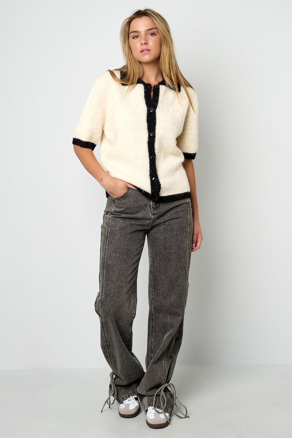 Pull Tricoté à manches courtes - Gimme® - Apollodrop