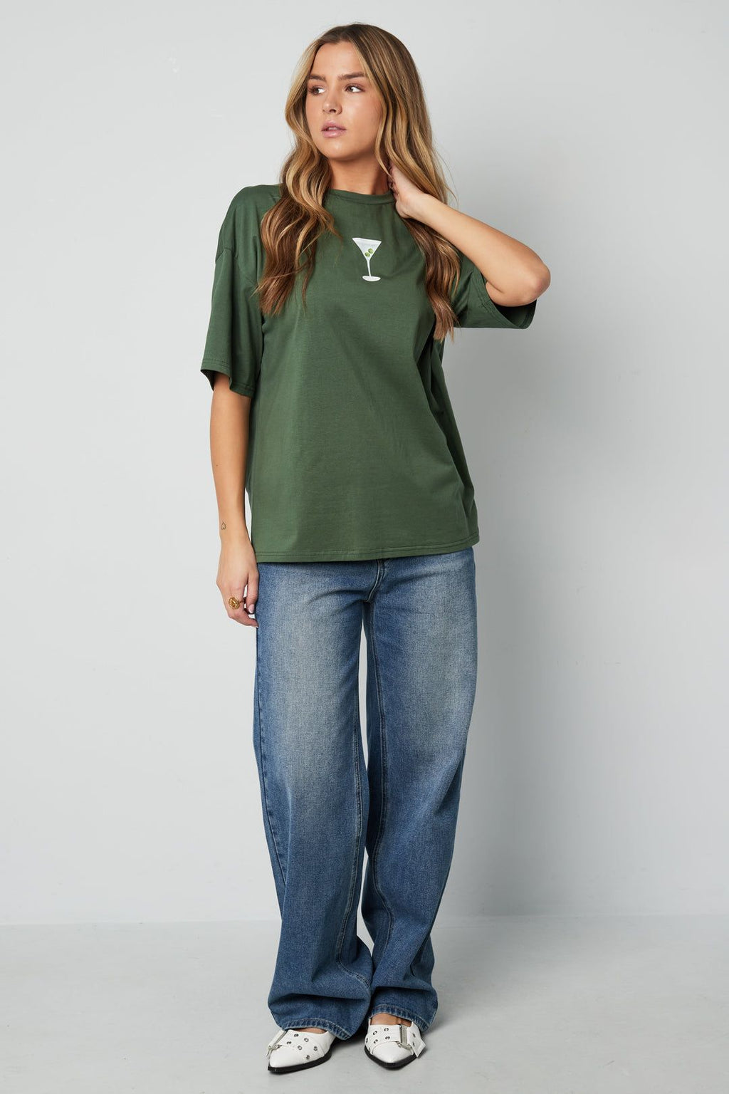 T-shirt avec motif "Le Cocktail Club" - Apollodrop