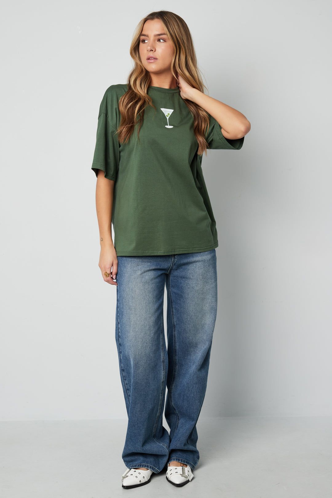 T-shirt avec motif "Le Cocktail Club" - Apollodrop