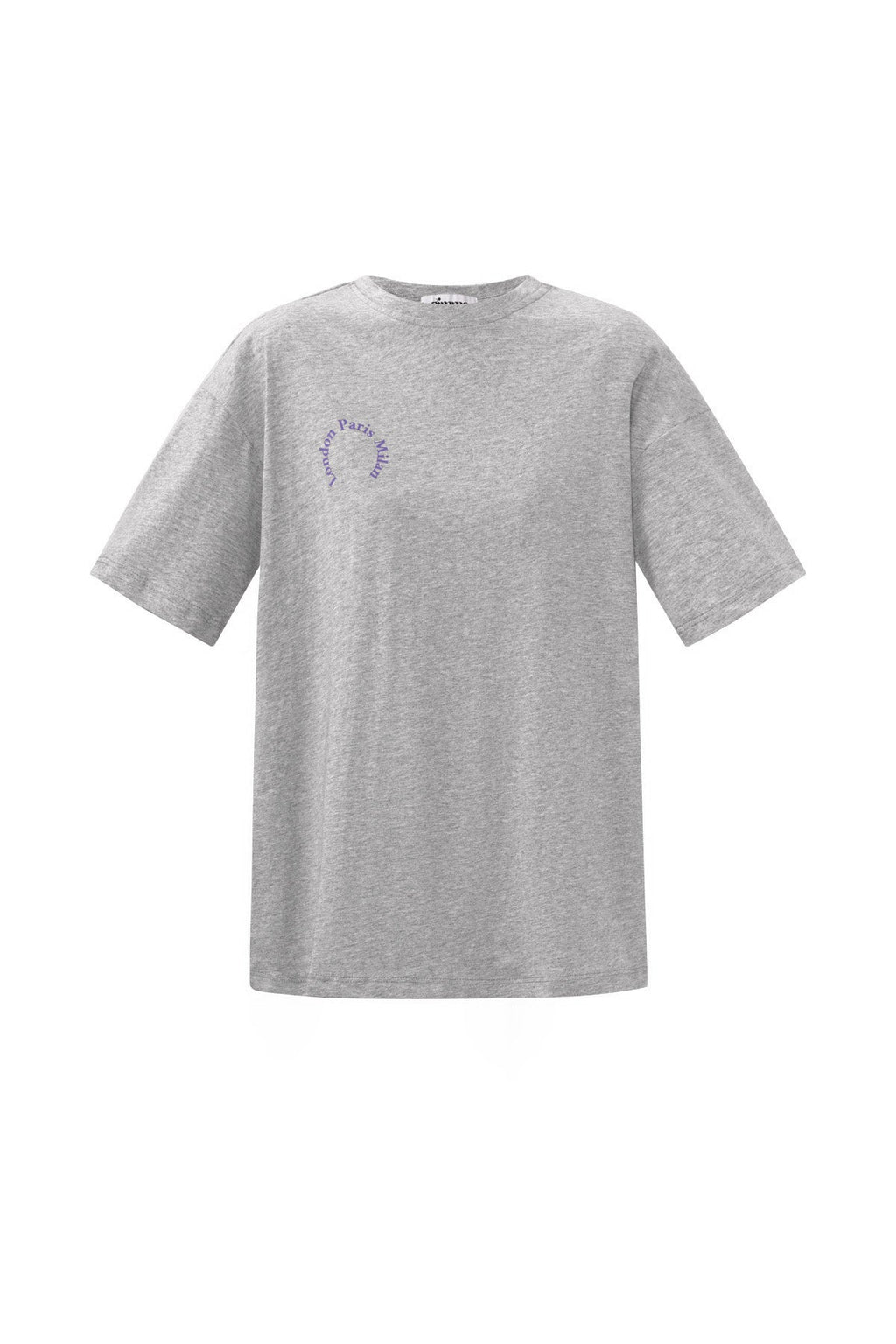 T-shirt gris simple - Apollodrop