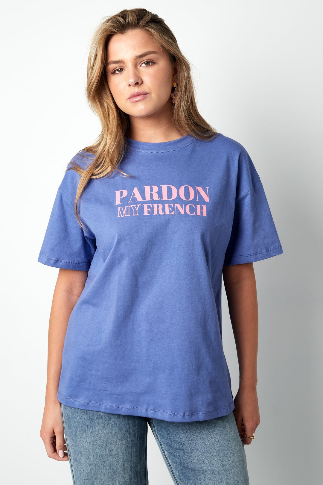 T-shirt "pardon my french" - Apollodrop