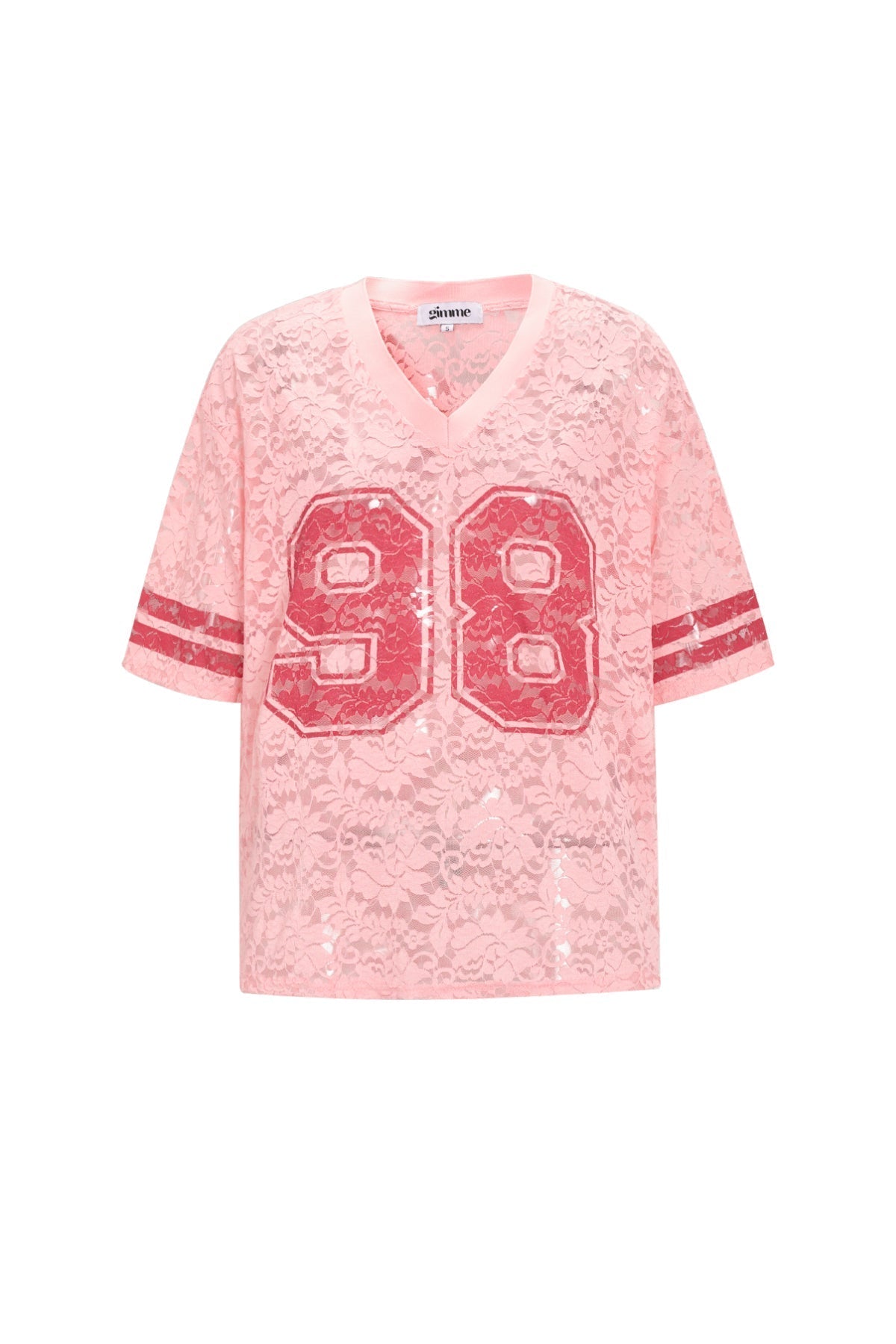 T-shirt style americain avec col en V - Apollodrop