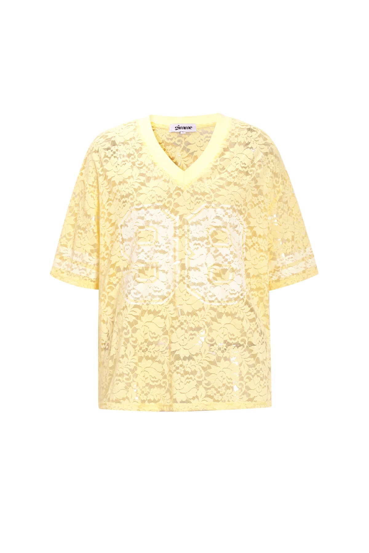 T-shirt style americain avec col en V - Apollodrop