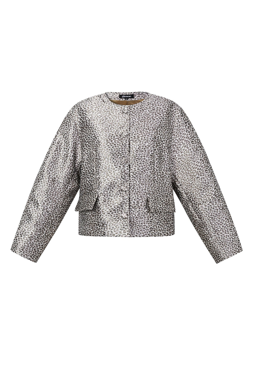Veste à manches ballon en jacquard - Apollodrop