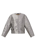 Veste à manches ballon en jacquard - Apollodrop
