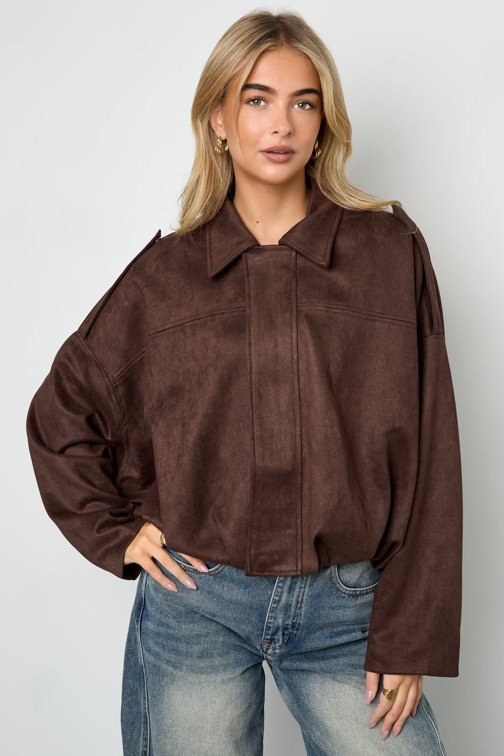 Veste en daim - Apollodrop