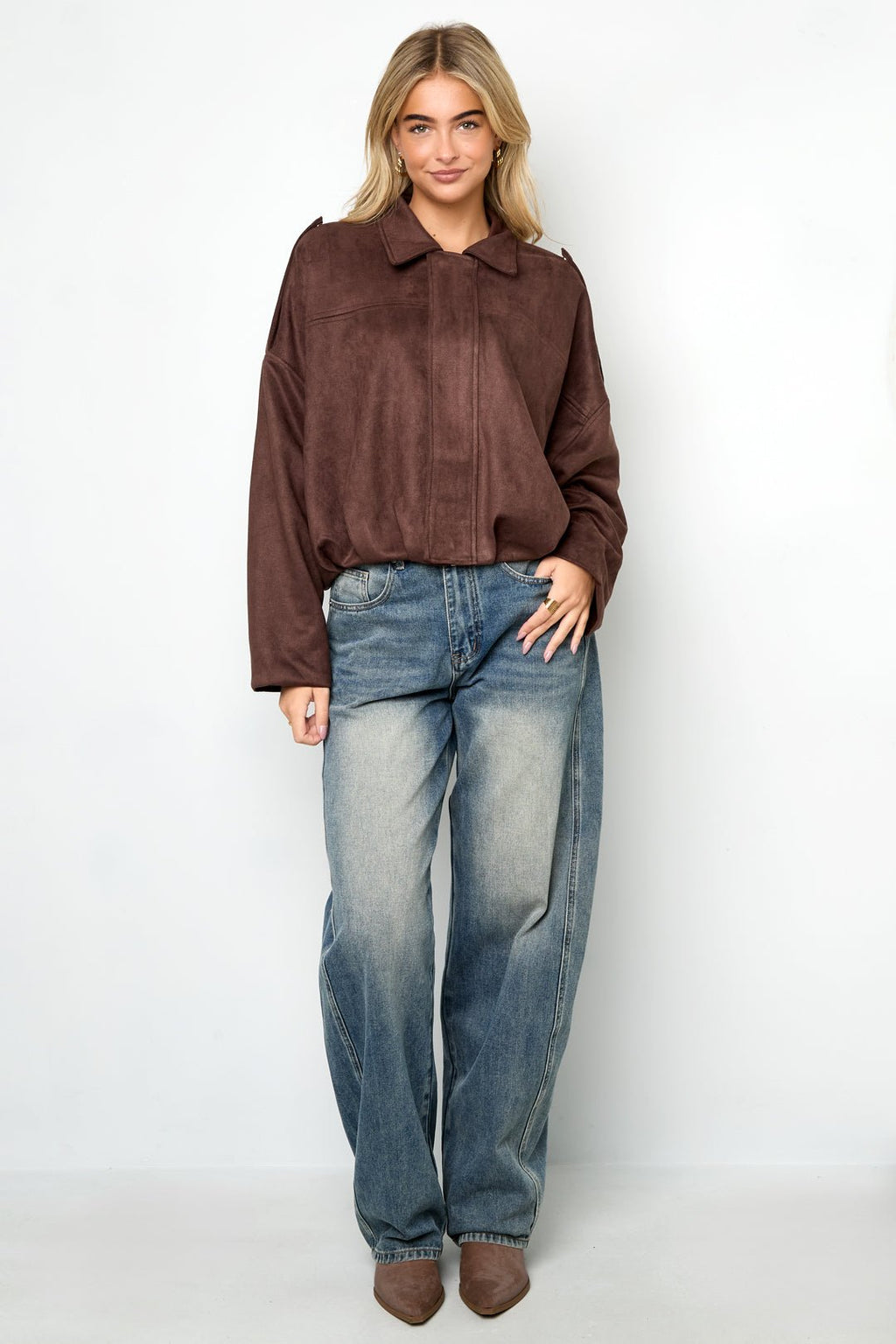 Veste en daim - Apollodrop