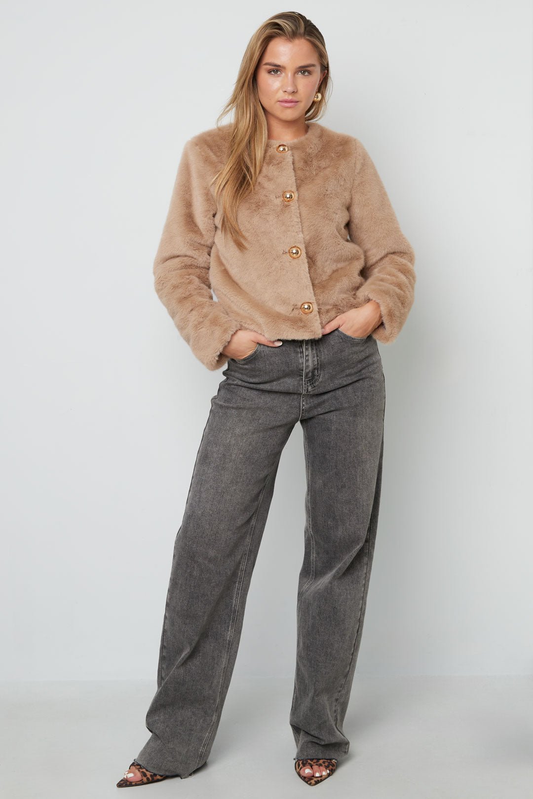 Veste en fausse fourrure - Apollodrop