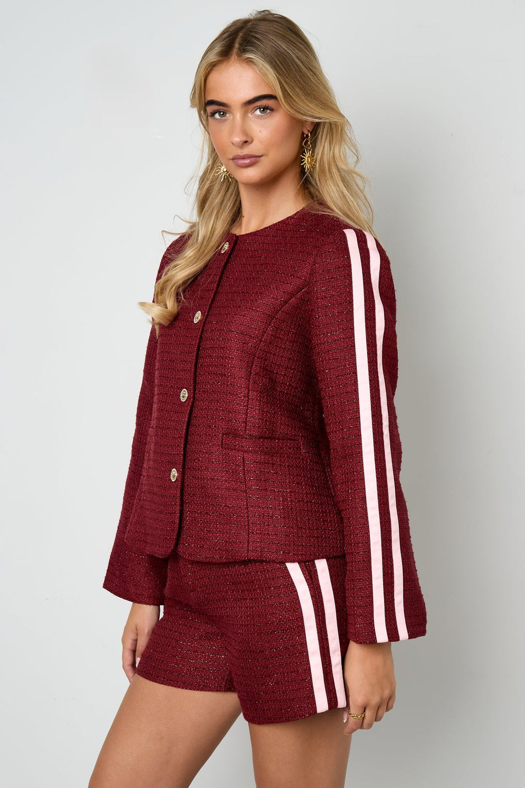 Veste en tweed lurex - Apollodrop