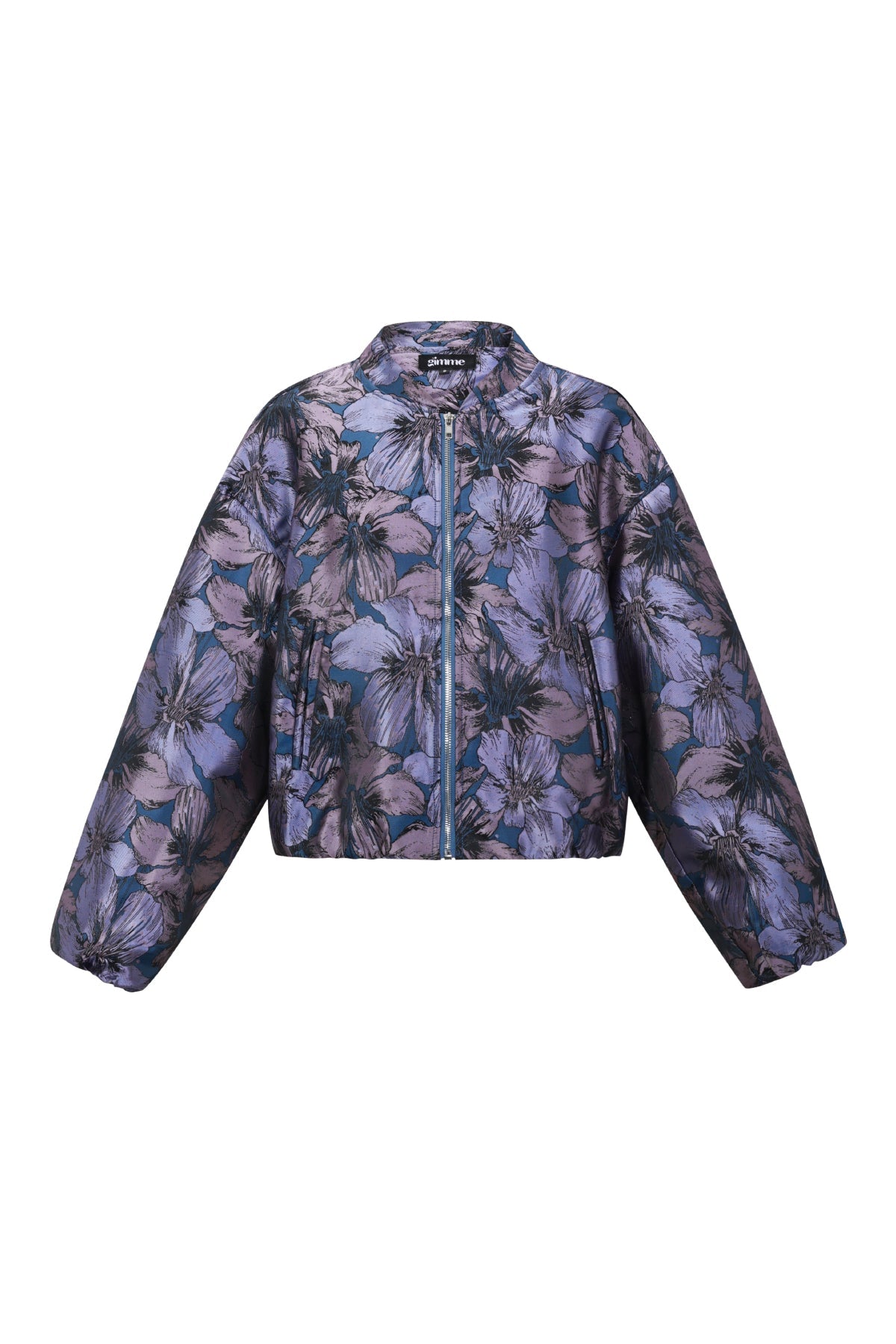 Veste Jacquard Fleur - Apollodrop