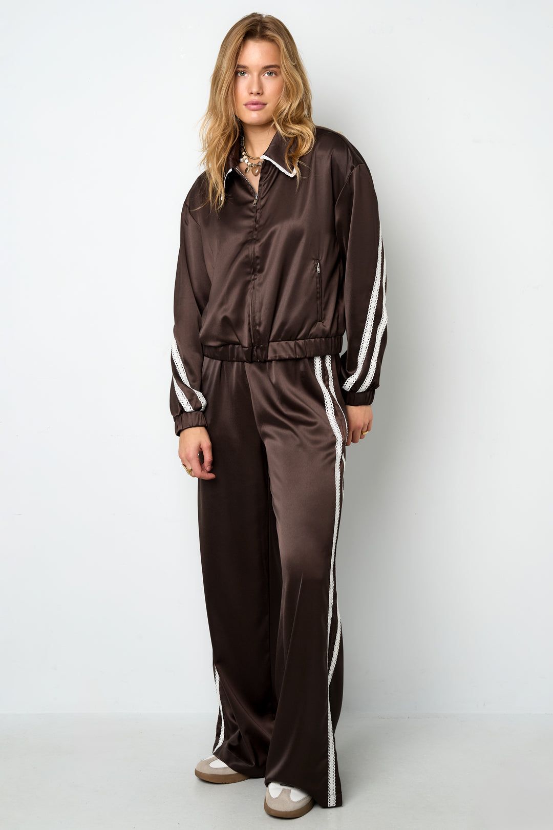 Veste Satinée Chic Sportive - Apollodrop