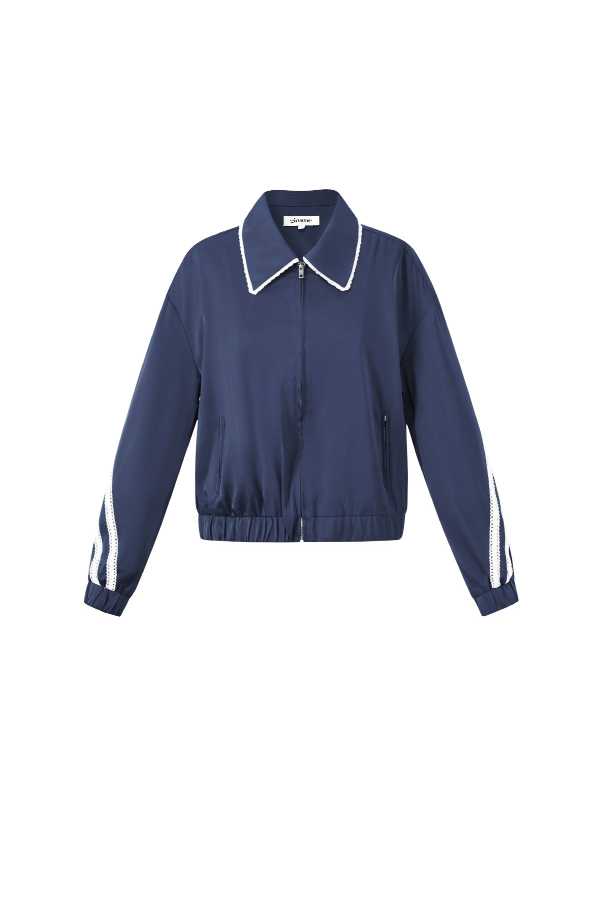 Veste sportive aspect satiné - Apollodrop